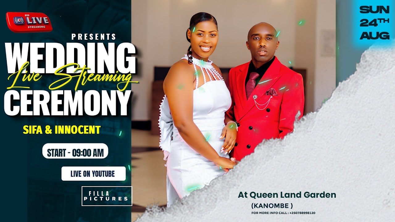 🔴Live: WEDDING CEREMONY OF SIFA & INNOCENT 24/08/2025