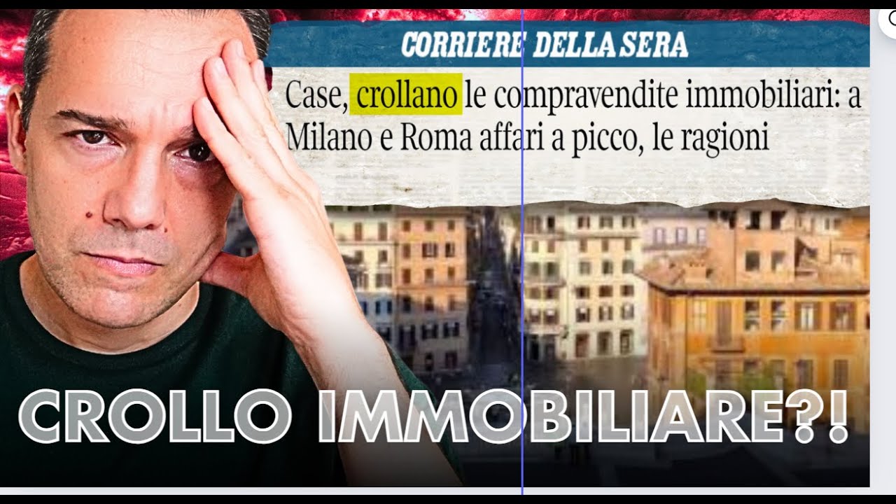 CROLLANO le Vendita di Case in Italia: colpa della Direttiva CASA GREEN?