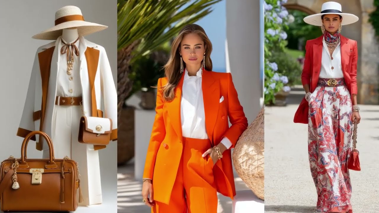 Весна-лето 2026 от Ralph Lauren: Мандариновый туман и слоновая кость – Свежая парижская летняя эн...