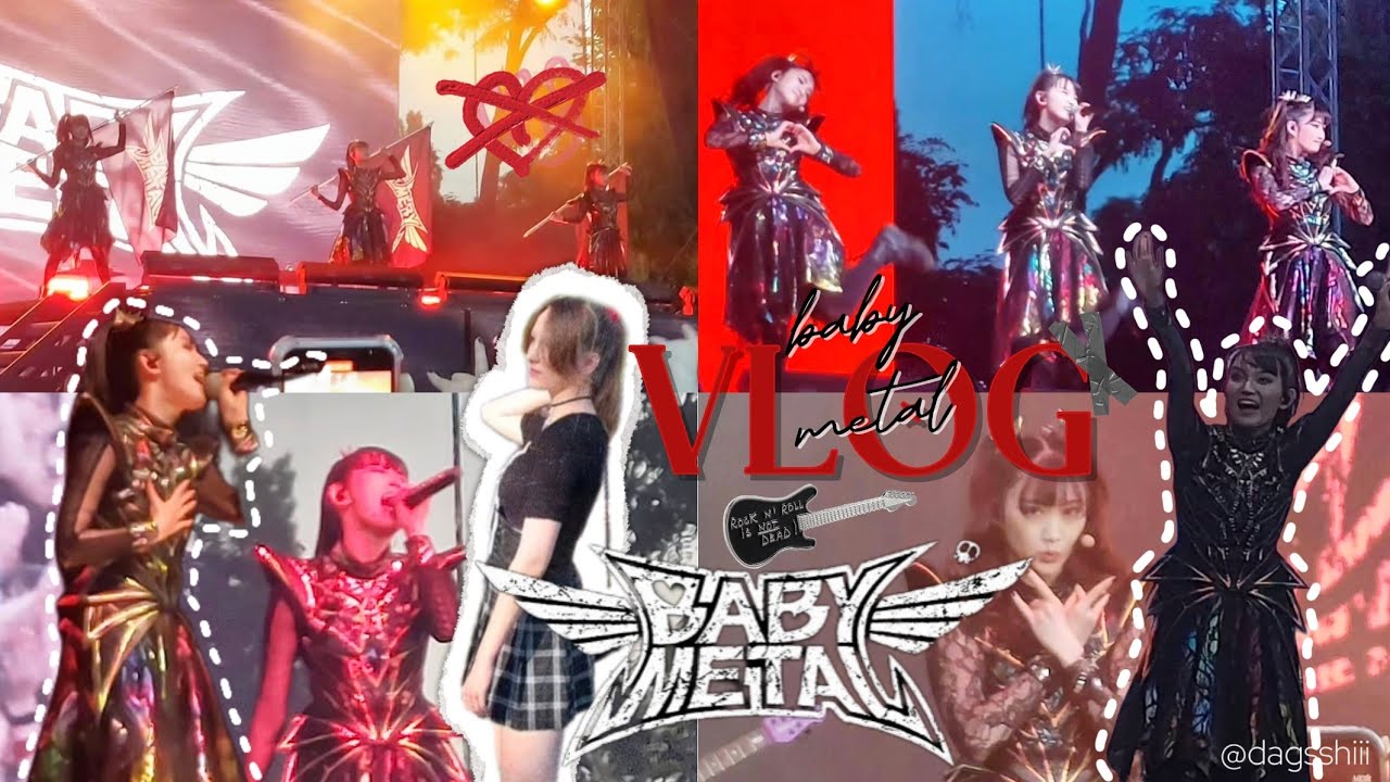 [KITSUNE-LOG] BABYMETAL in POLAND 2024 🇵🇱🤟 (Moa-Metal noticed me, close to the stage, GRWM)