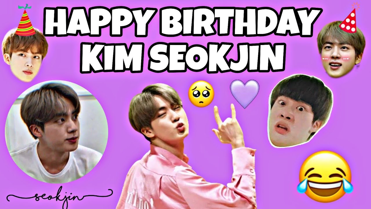 HAPPY BIRTHDAY JIN|смешной,милый и горячий СокДжин♡