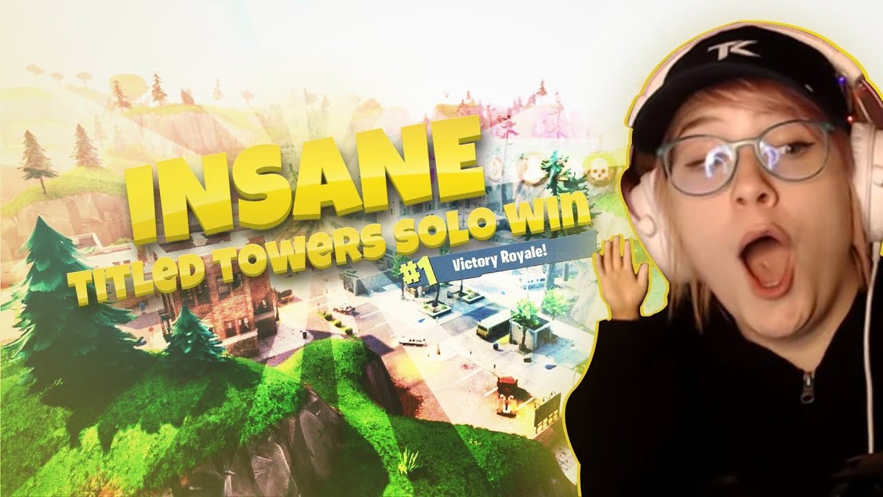 12 KILL SOLO WIN AT TILTED TOWERS! (Stream Highlight)