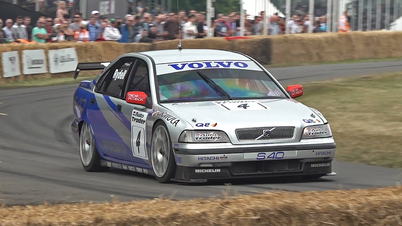 Volvo S40 BTCC Super Touring Car | 2.0L N/A 5-Cylinder Engine: Intake Sound & Accelerations!