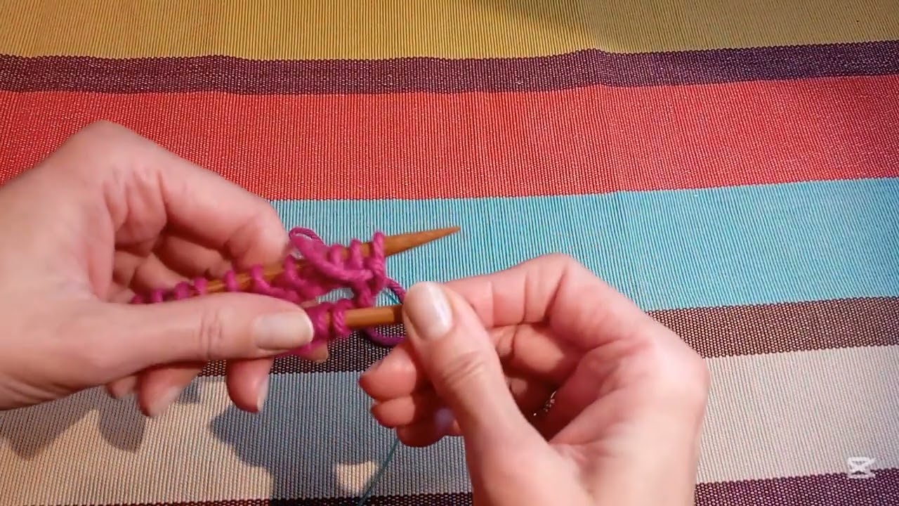 Magic loop con i ferri circolari