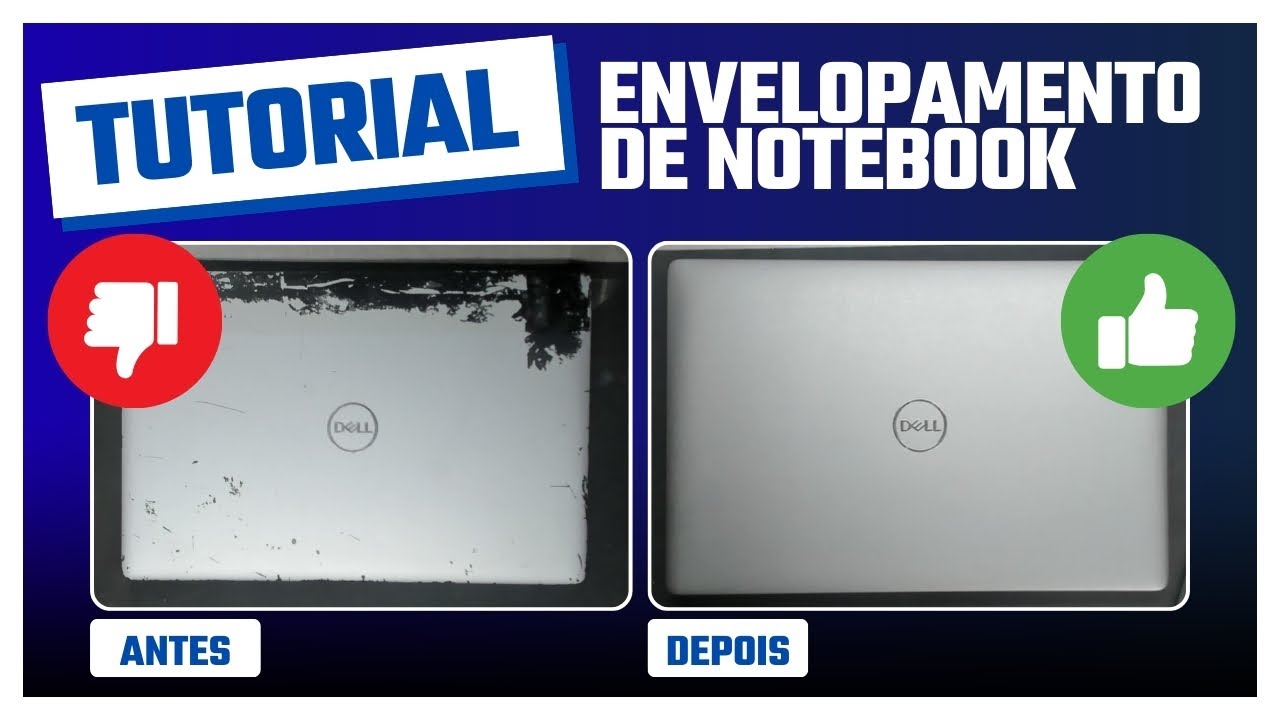 Aprenda a envelopar seu Notebook e deixar ele IRRECONHECÍVEL | Tutorial