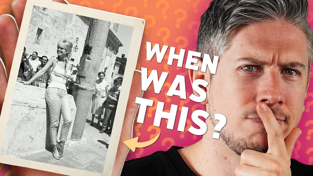 We guess when photos were taken in When Taken