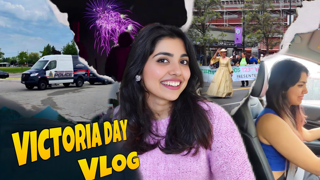 Police Aa Gayi Fireworks Ke Beech! 🤯🇨🇦 | Pehli Baar Car Chalayi 🚗 | Victoria Day Vlog