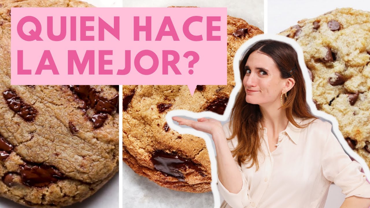 PROBÉ LA RECETA DE GALLETAS DE CHISPAS DE CHOCOLATE DE TASTY, CLAIRE SAFFITZ Y CHRISTINA TOSI