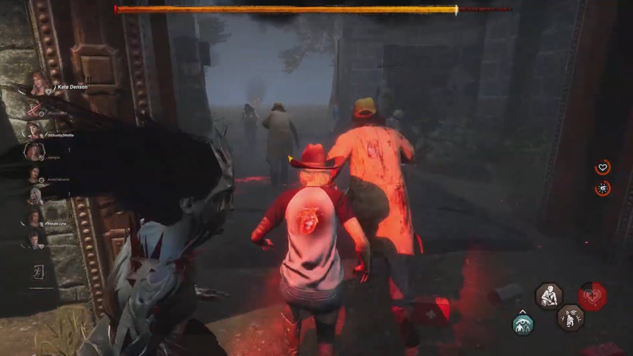 Survivor gameplay | 2v8 Spirit & Ghostface | Dead by Daylight | No commentary