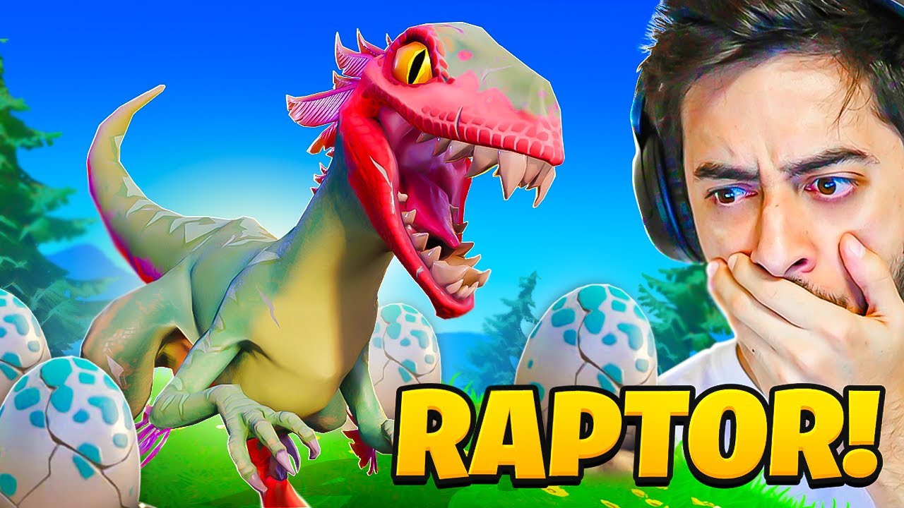 RAPTORS CHEGARAM NO FORTNITE!