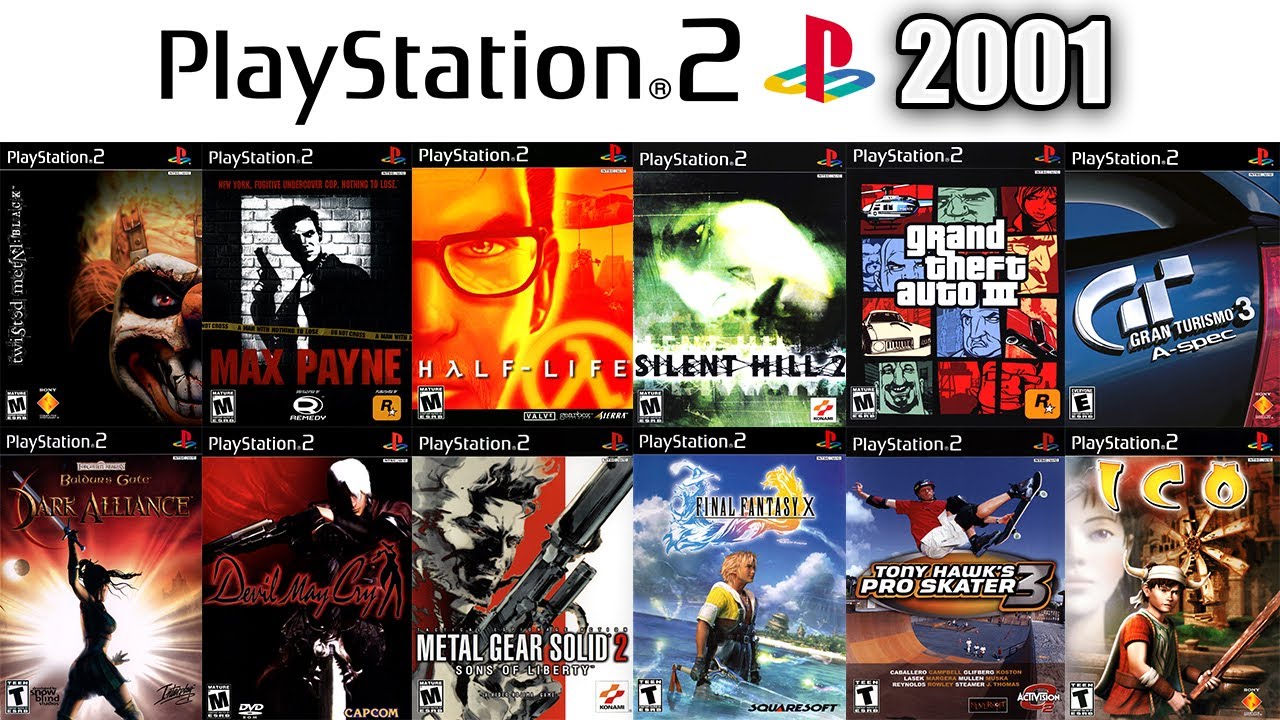 Топ-50 игр для PS2 2001 года