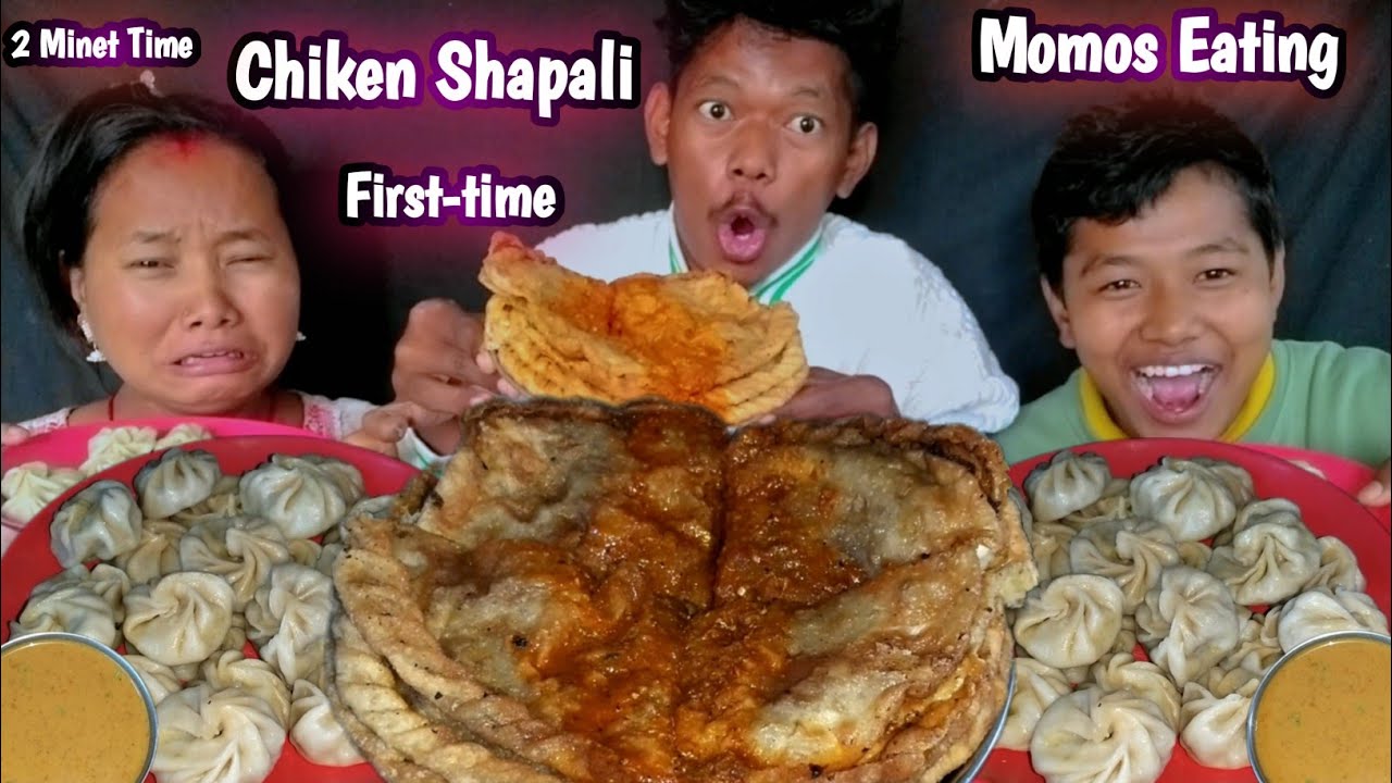 2 Minet Time || Chiken Shapali With Momos Eating Challenge || Punisment 50