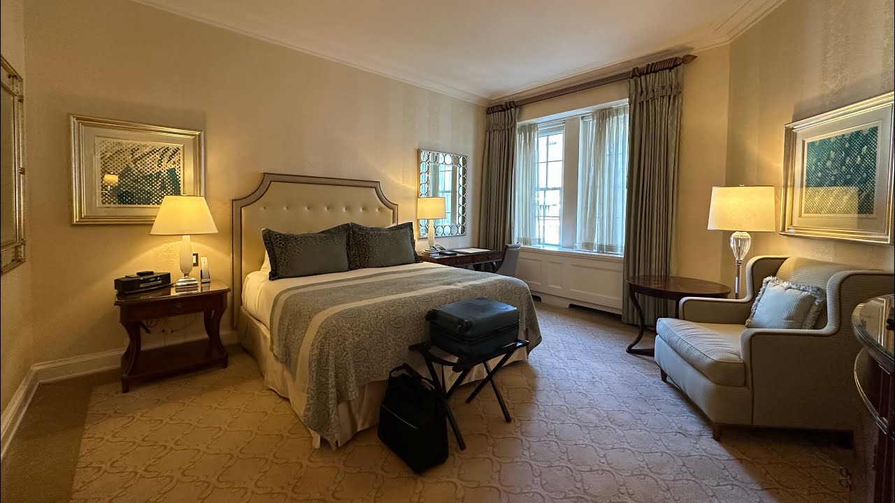 The Pierre Hotel NYC: Room Tour