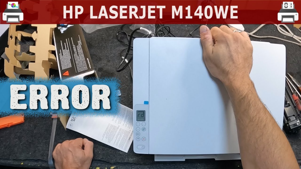 HP LASERJET M140WE 🖨️ Error