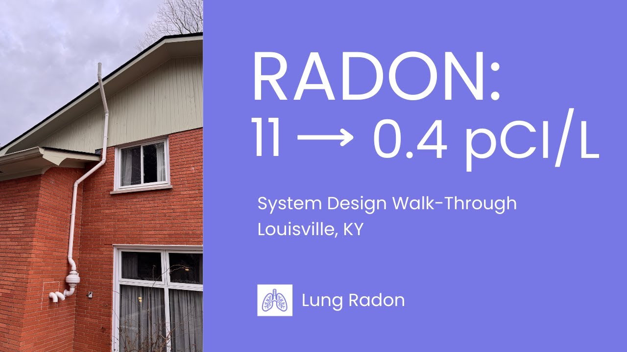 How We Dropped Radon Levels from 11 to 0.4 pCi/L | Radon Mitigation System Design Walkthrough
