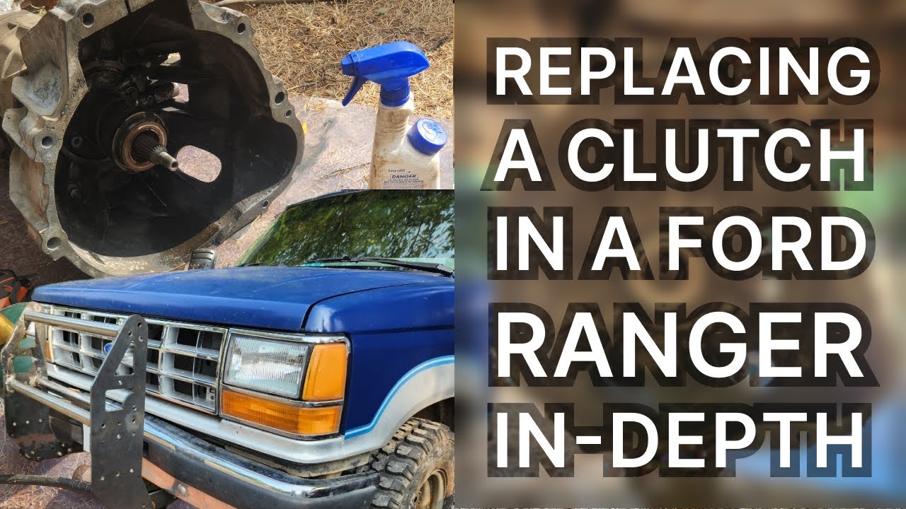How to Replace a Clutch in a 1989 Ford Ranger