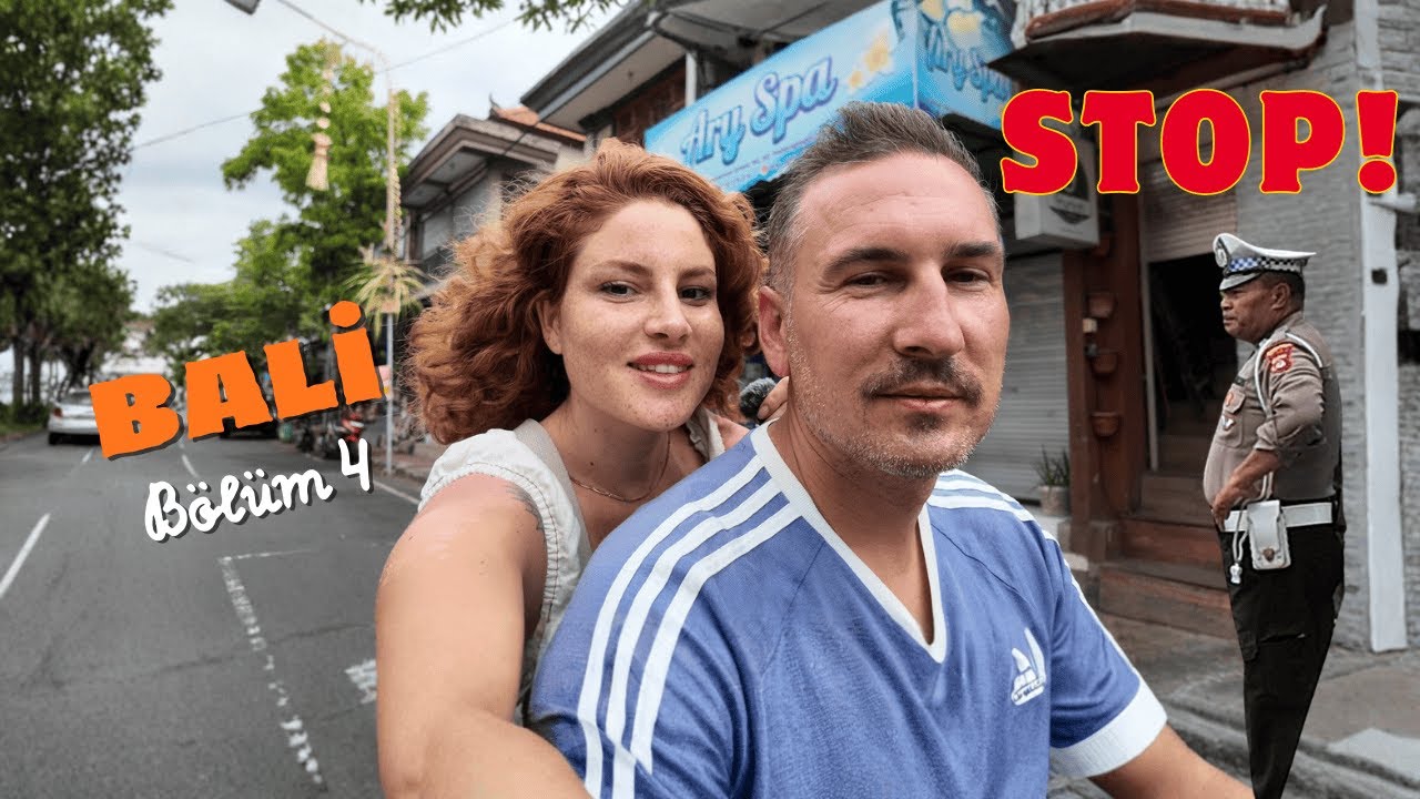 Ubud'da POLİS ten kaçarak gezmeye çalışıyoruz!! Bali Vlog