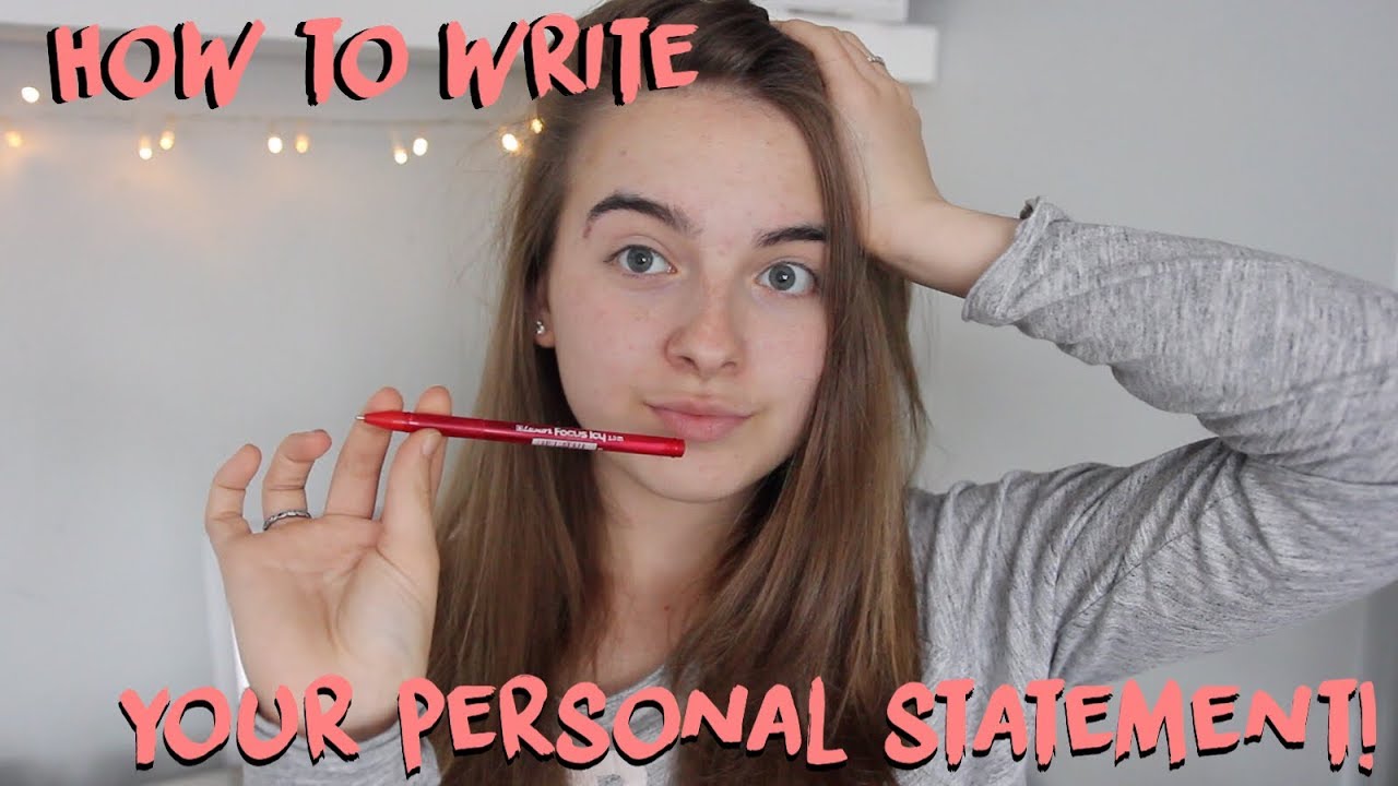 HOW TO WRITE YOUR PERSONAL STATEMENT! | Eve