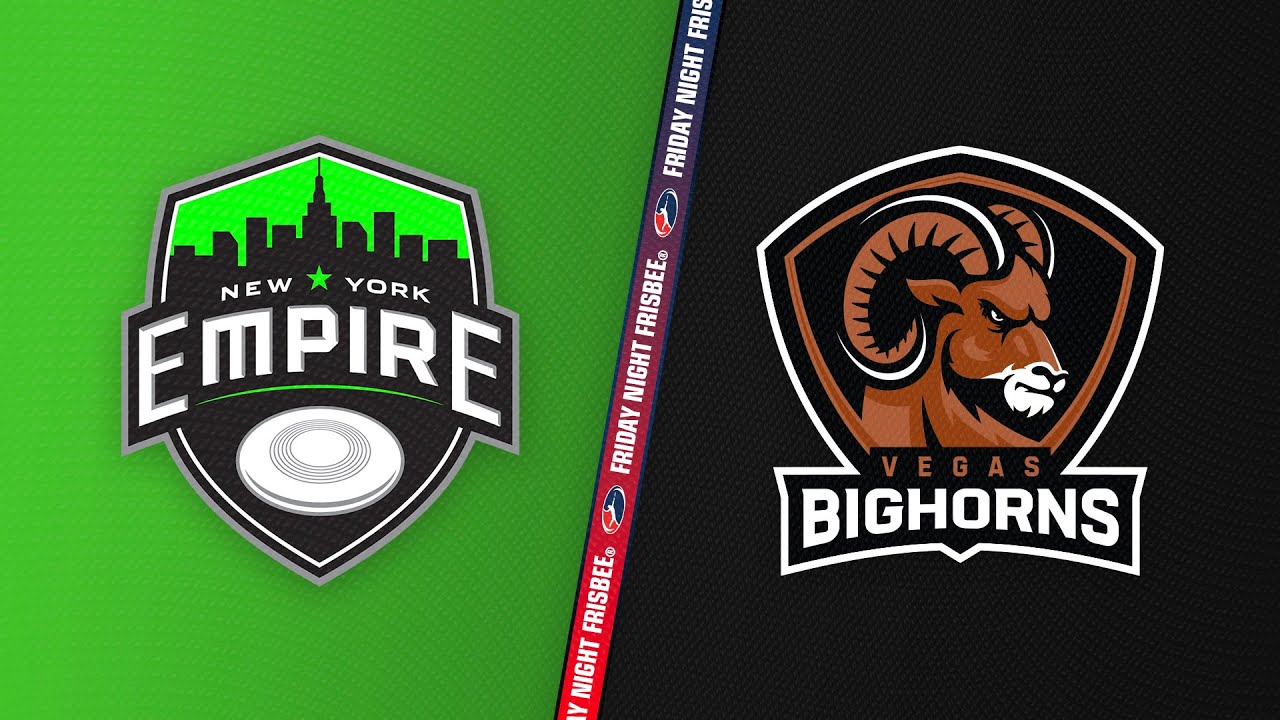 2025 Friday Night Frisbee | New York Empire vs Las Vegas Bighorns | Pro Ultimate Frisbee