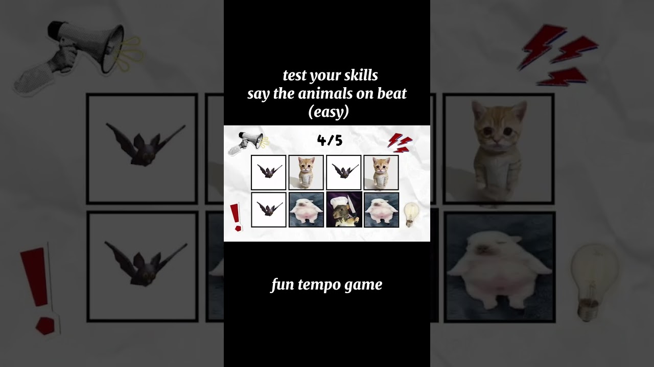 Fun Tempo: Say the Animals on Beat &ndash; Rhythm Challenge Game