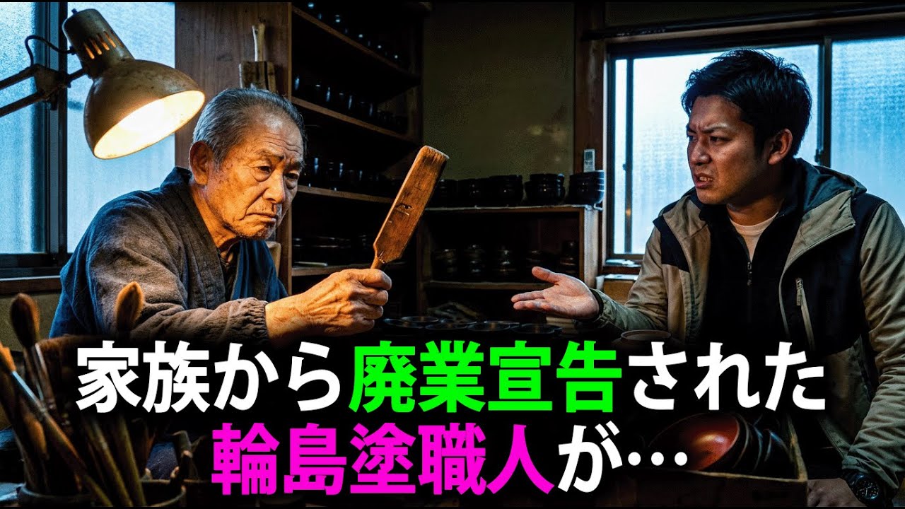 【衝撃】「こんなガラクタ処分しろ」72歳輪島塗職人が孫に全否定された結果…時代遅れ扱いの技術が東京の学会で世界を震撼させ家族が絶句した真相