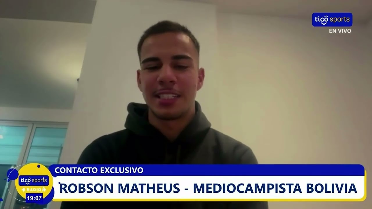 En exclusiva con TSR, el mediocampista Matheus Robson expres&oacute;: &ldquo;Fue una alegr&iacute;a inmensa...&rdquo; 🇧🇷🔥