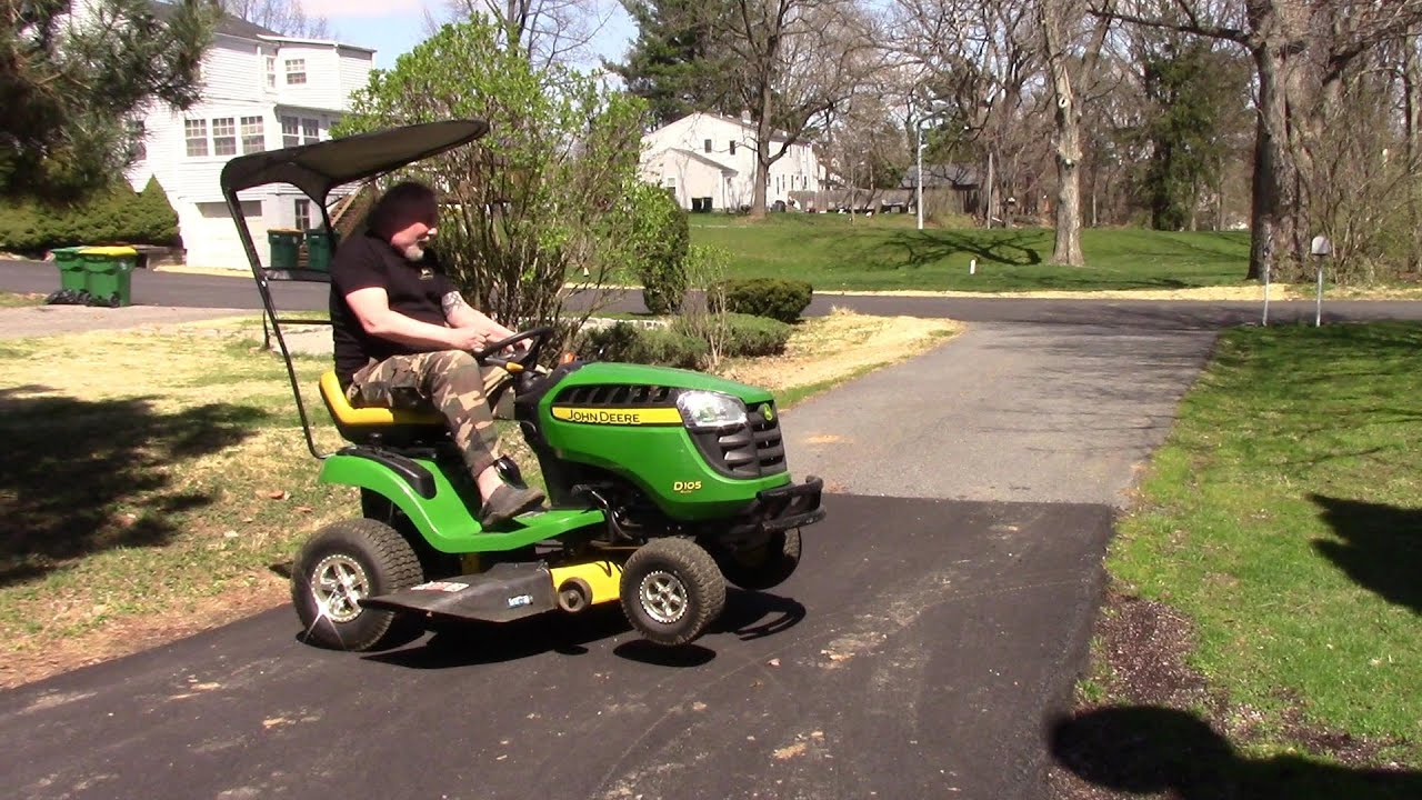 John Deere D105 First Start Up of the Year!