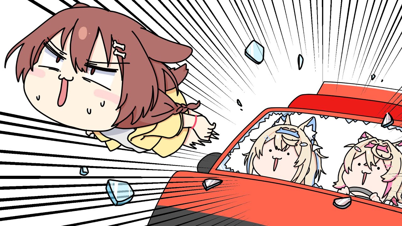 Korone Senpai Took Off!