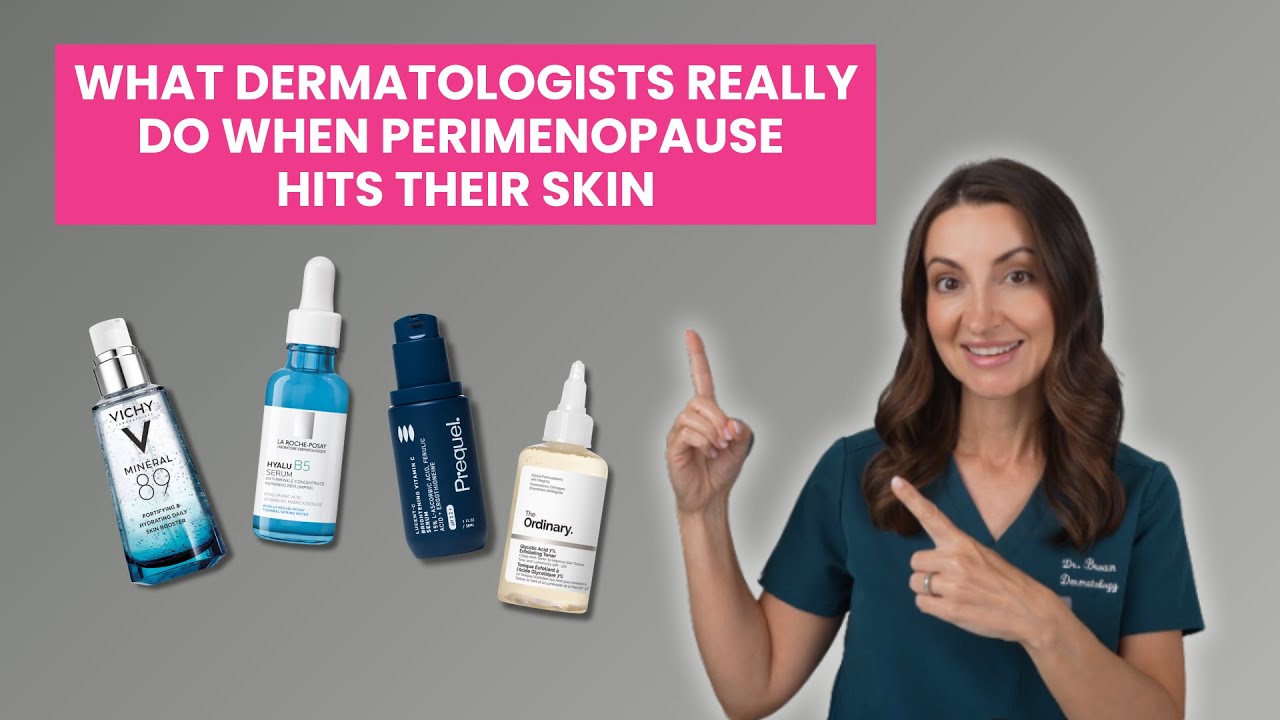 My Skincare Routine as a Perimenopausal Dermatologist in Her 40s | Step-by-Step Guide