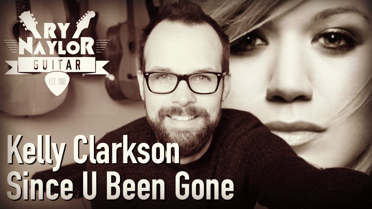 Since U Been Gone Guitar Tutorial (Kelly Clarkson) Electric Guitar Lesson