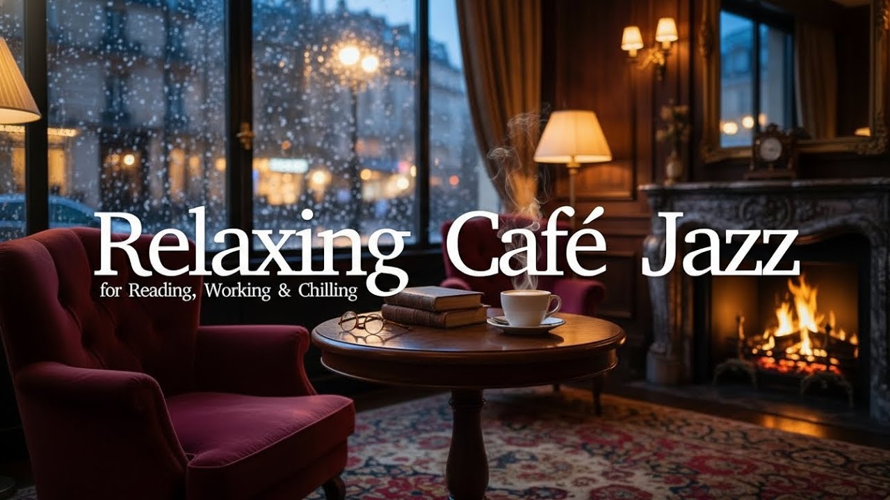 Relaxing Café Jazz Mix Nonstop [1 hours] | Smooth Piano for Reading, Working & Chilling