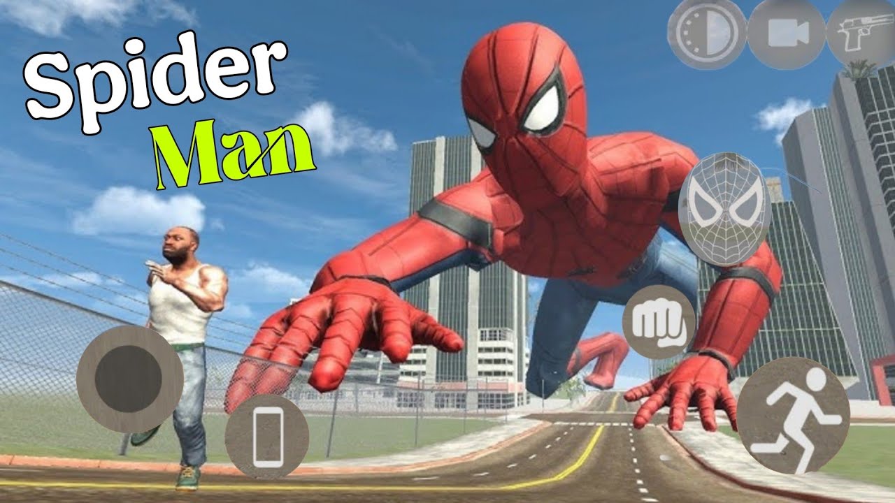 Spider  Man 🕷️|| Indian bike 3D game || indian bike game || android gameplay