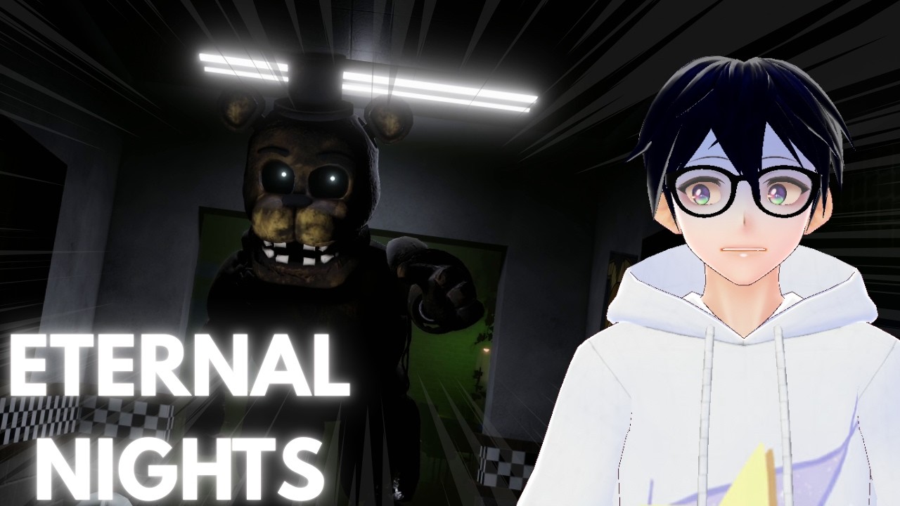 Моя первая игра в FNAF: Eternal Nights… Я была совершенно не готова😱