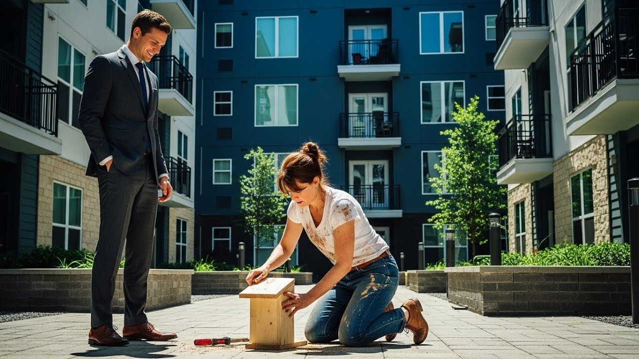 She Was Building a Birdhouse — The Mafia don Watched Her Work and Said He Wanted a Home Too