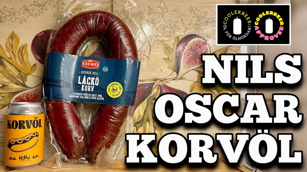 KORVÖL Av Nils Oscar Samt Scan Läckö Korv Recension