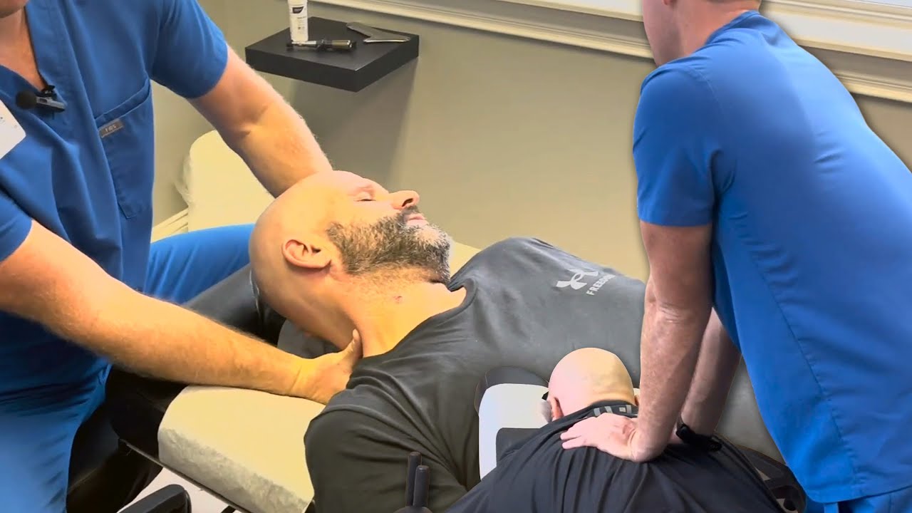 ASMR Chiropractic Adjustment After Automobile Accident