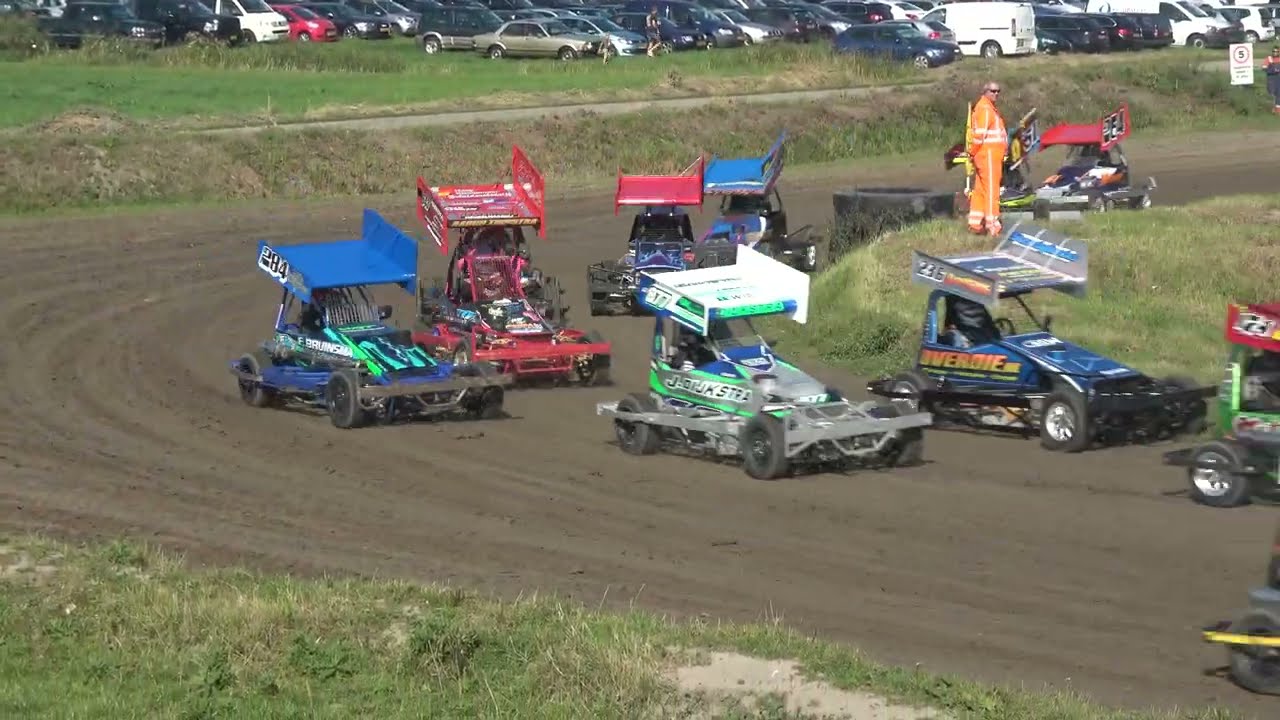 Stockcar F2 junioren heat 1 NAC Autocross Kollum 16 september 2023 - RaRaRacing