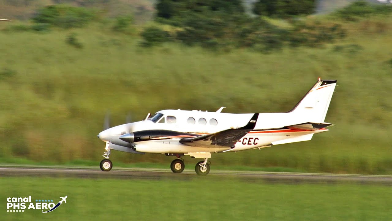 Decolagem Americana do King Air C90GTX