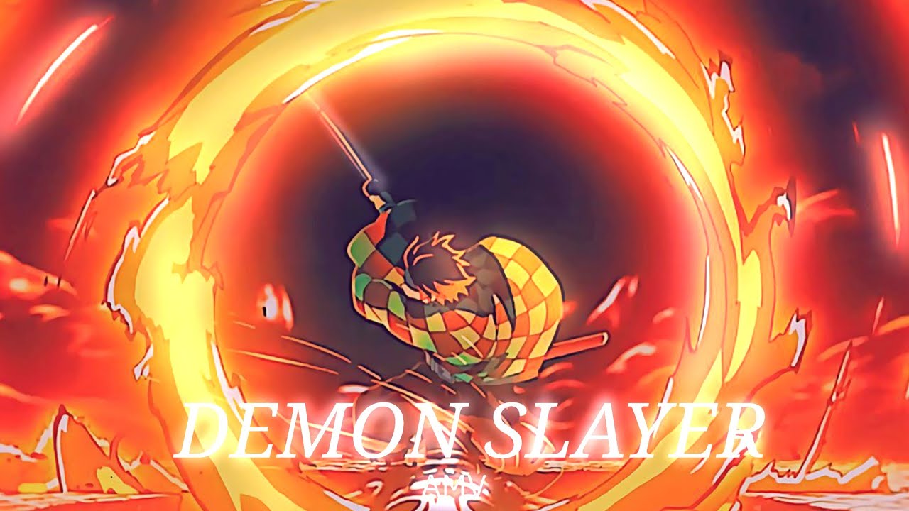 demon slayer AMV [ let me love you - justin beiber]