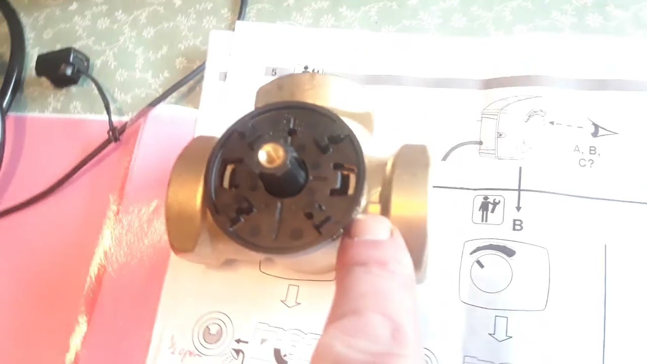 ESBE 3-way valve shipped with Daikin Altherma 3 Hydrosplit,