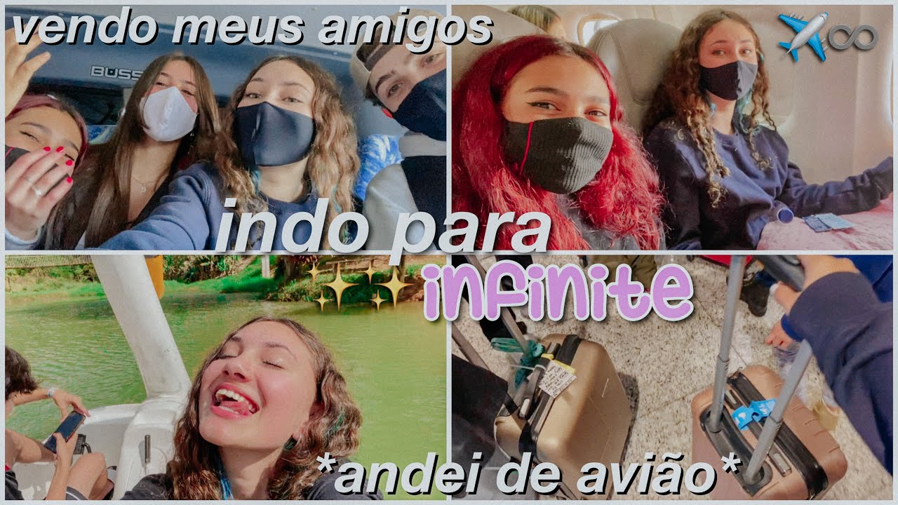 vlog de viagem indo para a infinite house ♾🤍