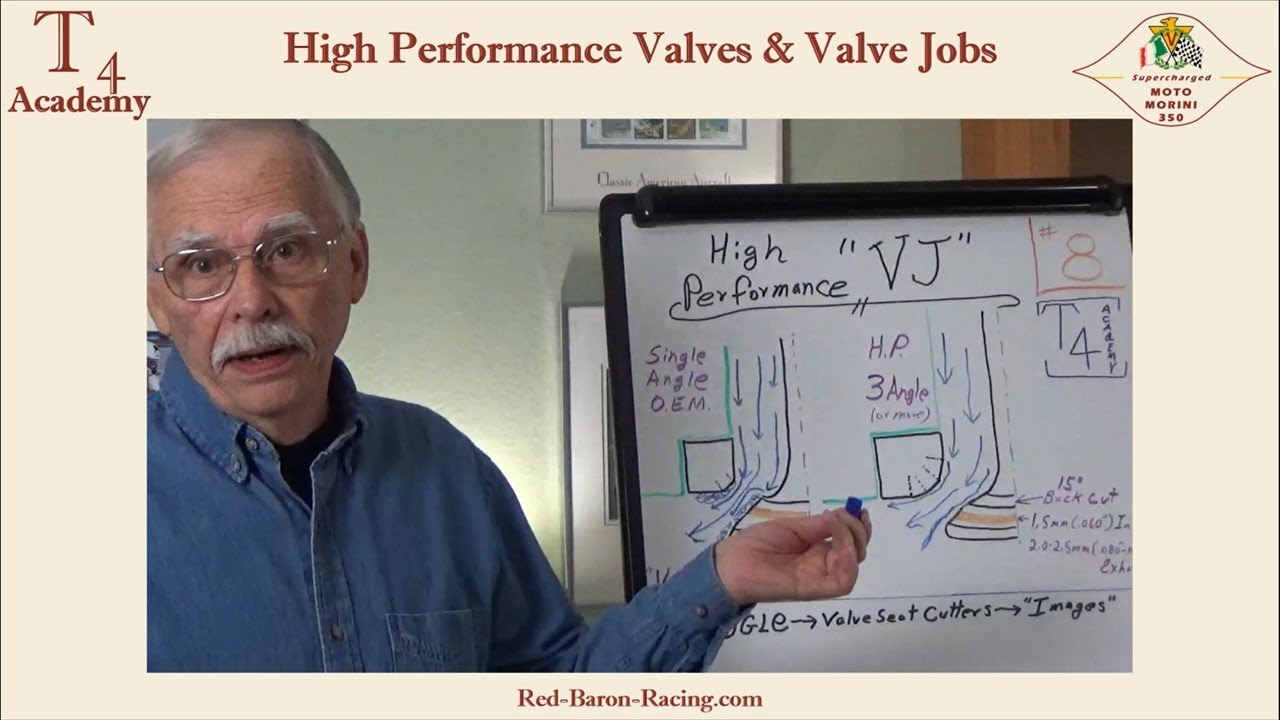 Multi-Angle Valve Job for High Performance