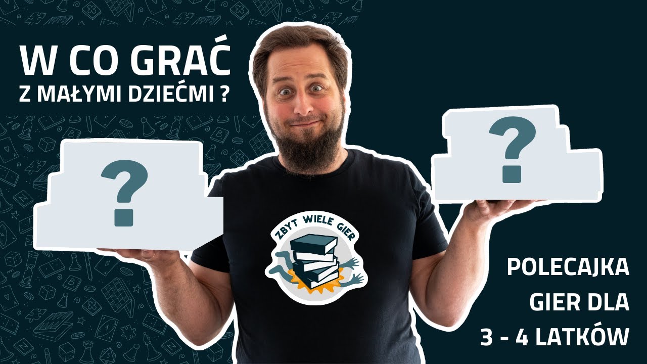 W co grać z małymi dziećmi w wieku 3-4 lata? | Polecajka na dzień dziecka
