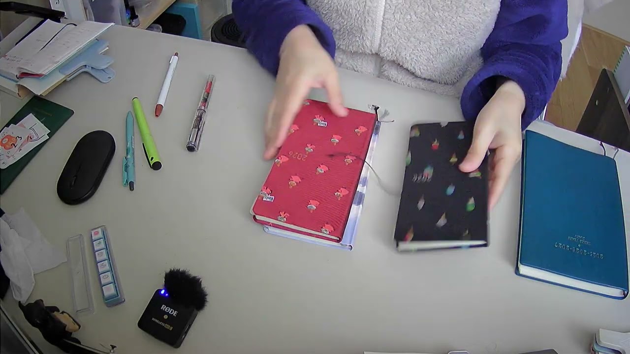 1月24日（土）今日の手帳タイム｜約10冊使い｜ほぼ日にデイリーログを書く毎日#手帳タイム
