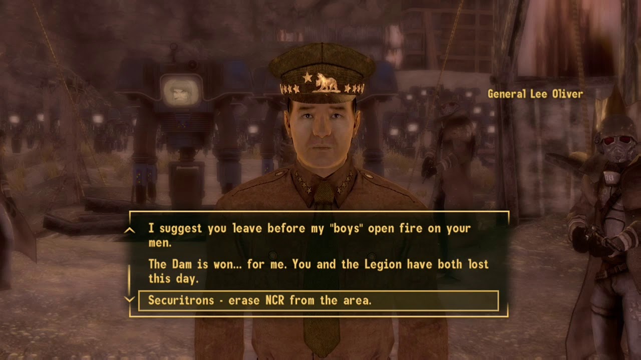 Fallout: New Vegas Killing General Oliver