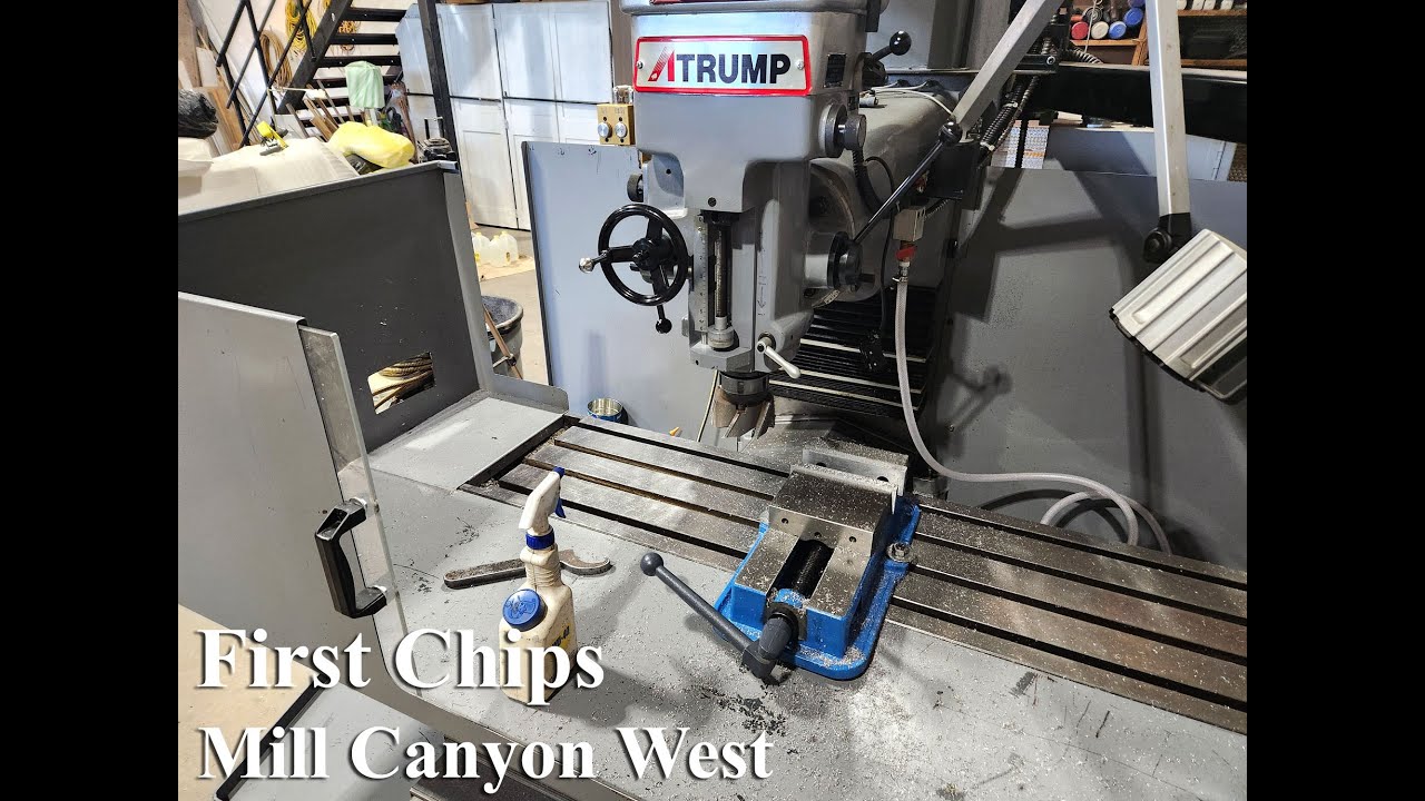 CNC Mill - First Chips