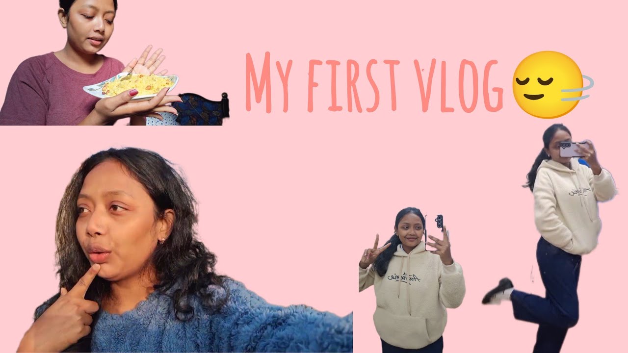 My first vlog 🙂‍↔️ 