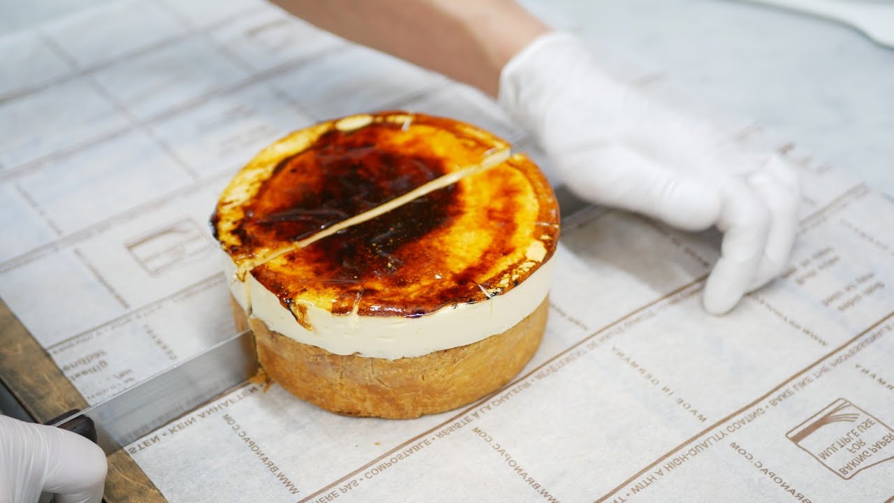 密着24時！150年前からある歴史的ケーキ「シブースト」ケーキ屋さんの作り方（林檎入り）｜bilsonrollers