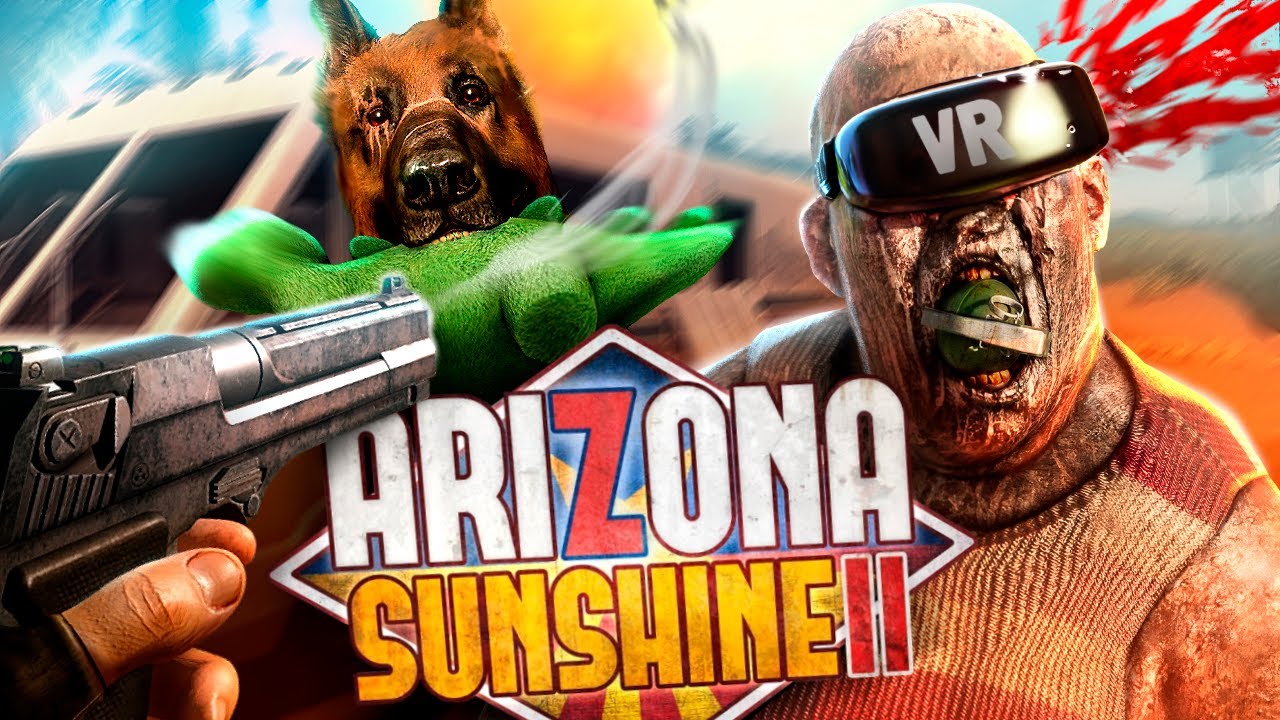БРЕЙН И АЛЕКС В ОЧКАХ VR РУБЯТ ЗОМБИ - Arizona Sunshine 2