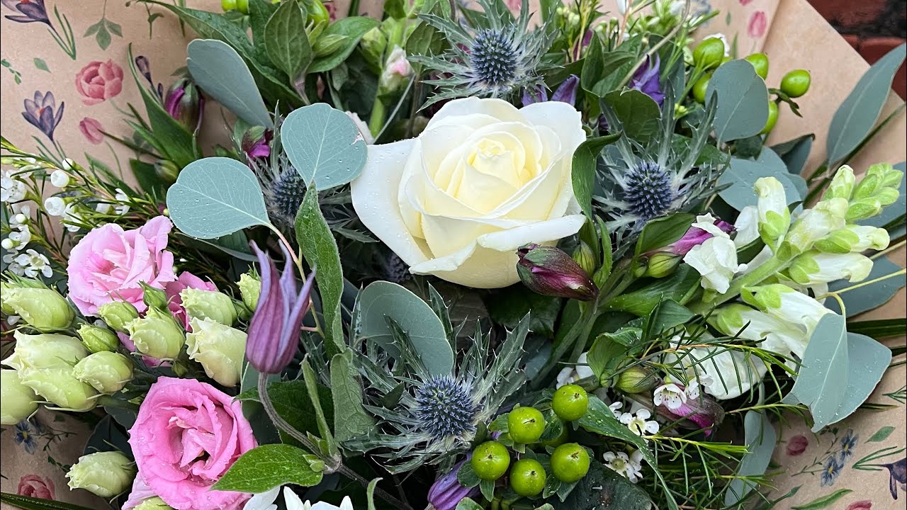 Watch as we create our Country Valentine Bouquet